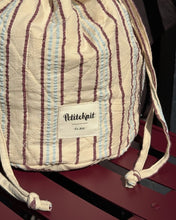 Bolsa de proyecto Seersucker Twin Stripe