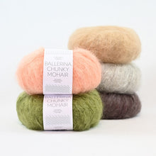 Ballerina chunky mohair by Sandnes