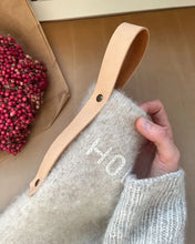 Correa de cuero para Calcetín de Navidad