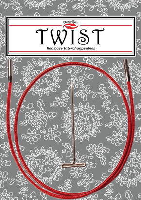 Twist Red Cables ChiaoGoo