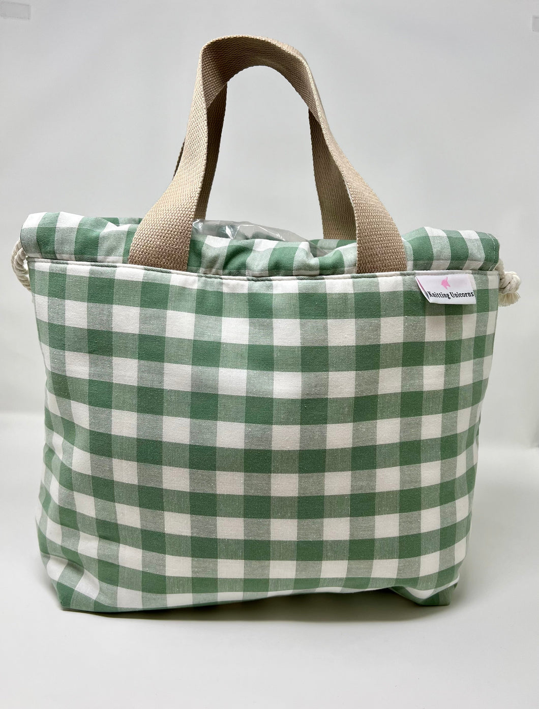 Bolsa de Proyecto Carry Bag Green Vichy